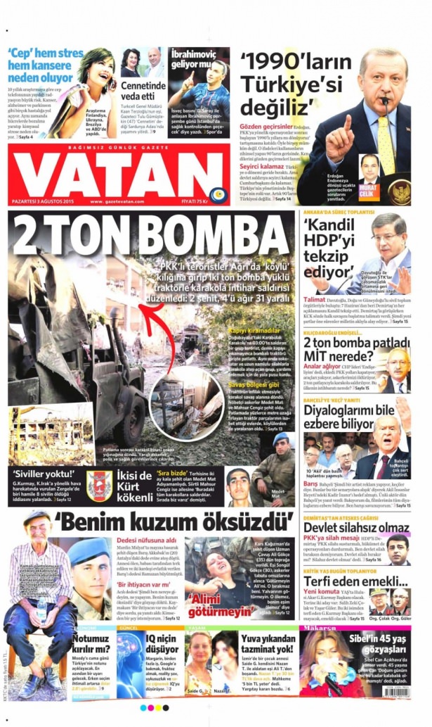 Gazeteler bugün ne yazdı? - 7