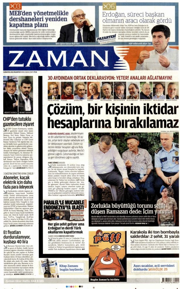 Gazeteler bugün ne yazdı? - 23