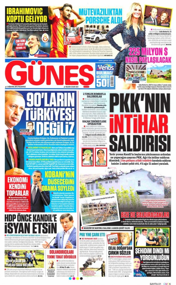 Gazeteler bugün ne yazdı? - 14