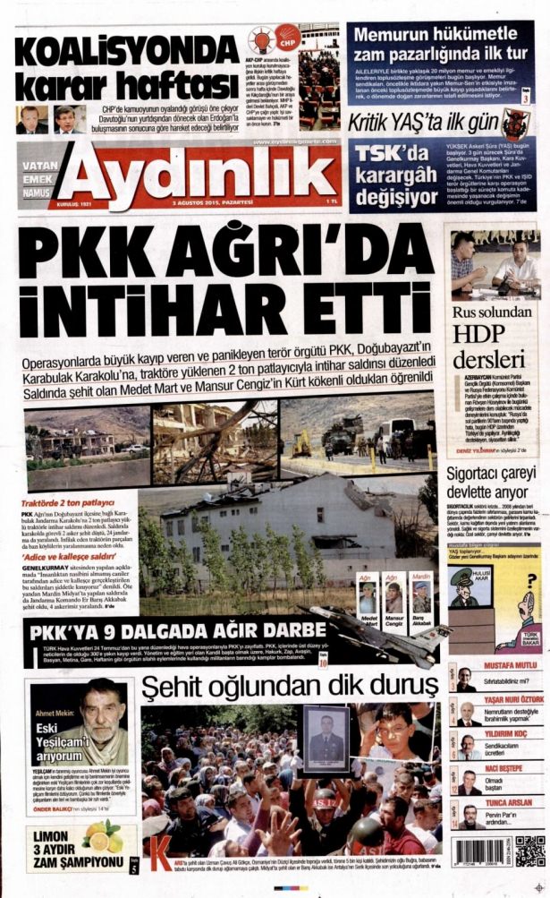 Gazeteler bugün ne yazdı? - 18