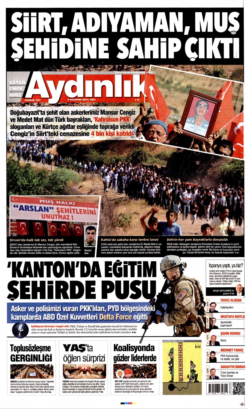 Gazeteler bugün ne yazdı? - 12