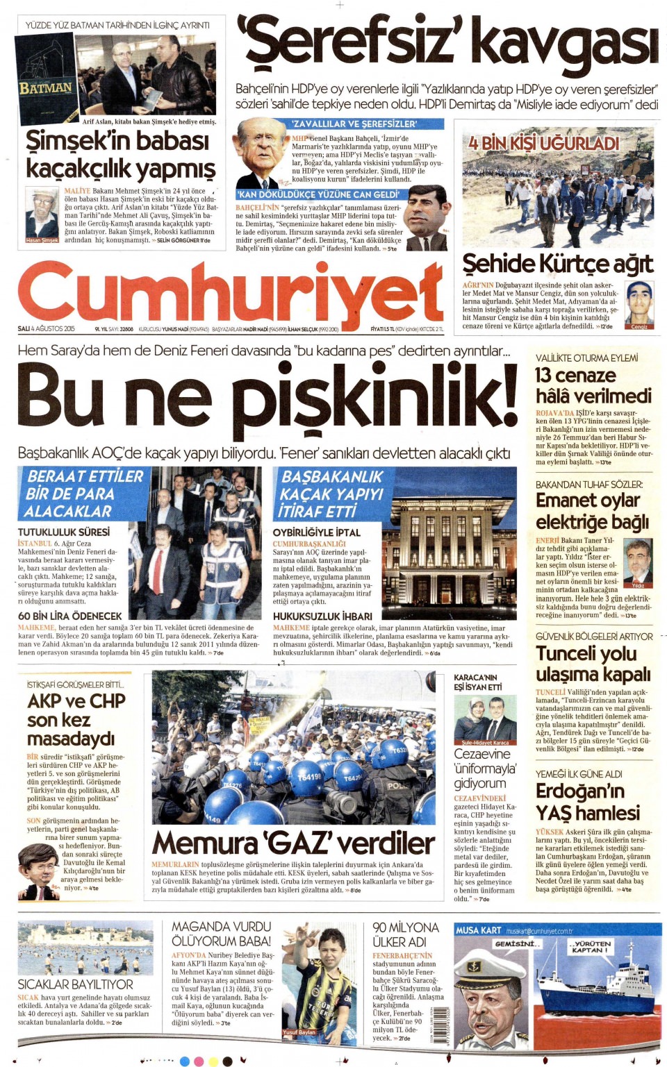 Gazeteler bugün ne yazdı? - 22