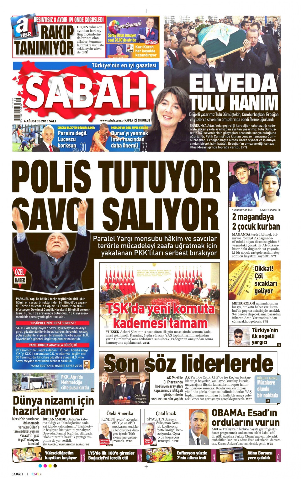 Gazeteler bugün ne yazdı? - 8