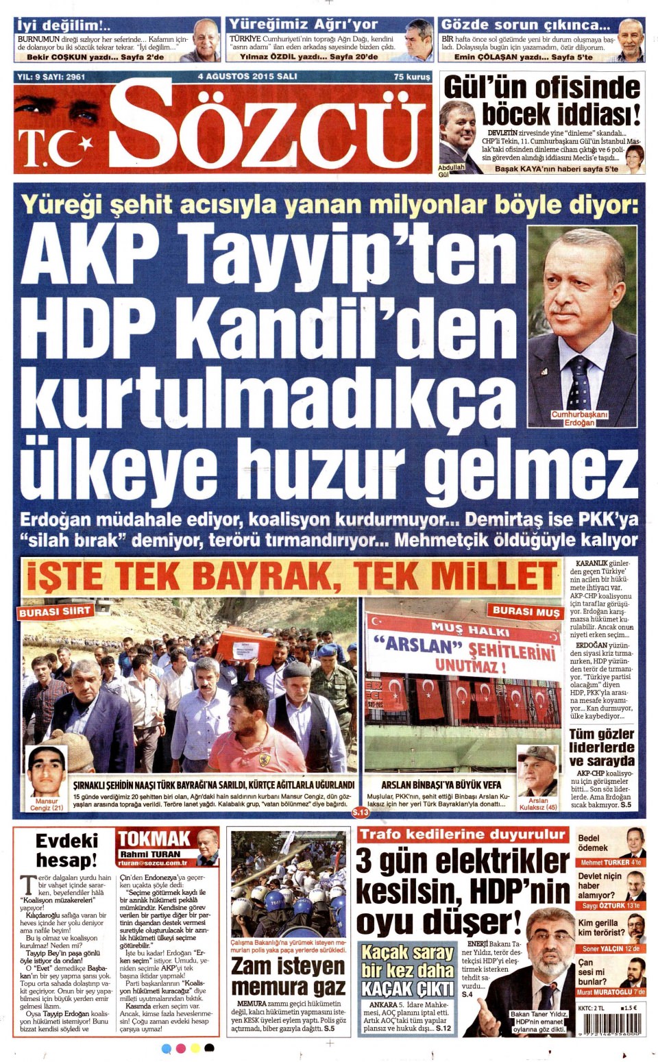 Gazeteler bugün ne yazdı? - 14