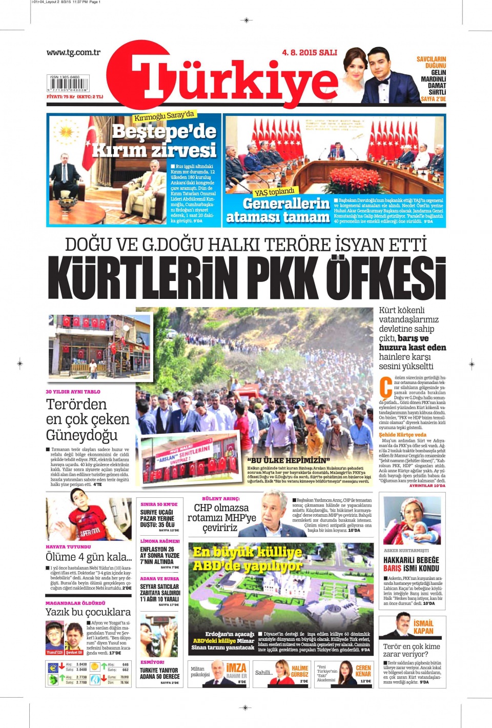 Gazeteler bugün ne yazdı? - 30