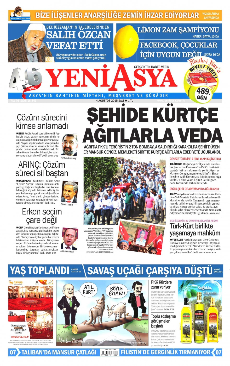 Gazeteler bugün ne yazdı? - 7