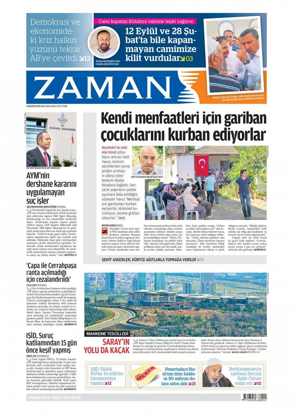 Gazeteler bugün ne yazdı? - 18