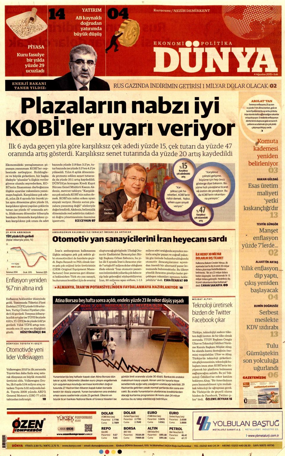 Gazeteler bugün ne yazdı? - 28