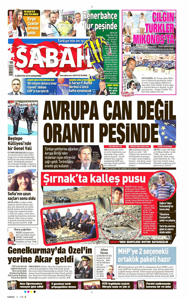 Gazeteler bugün ne yazdı? - 29
