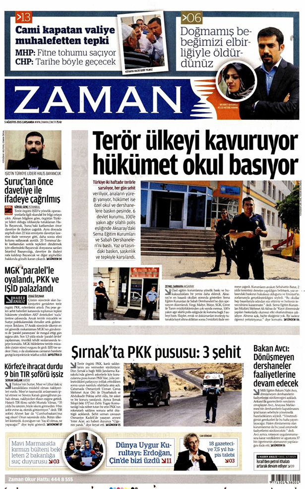 Gazeteler bugün ne yazdı? - 15