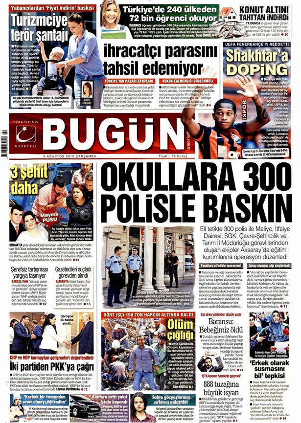 Gazeteler bugün ne yazdı? - 12