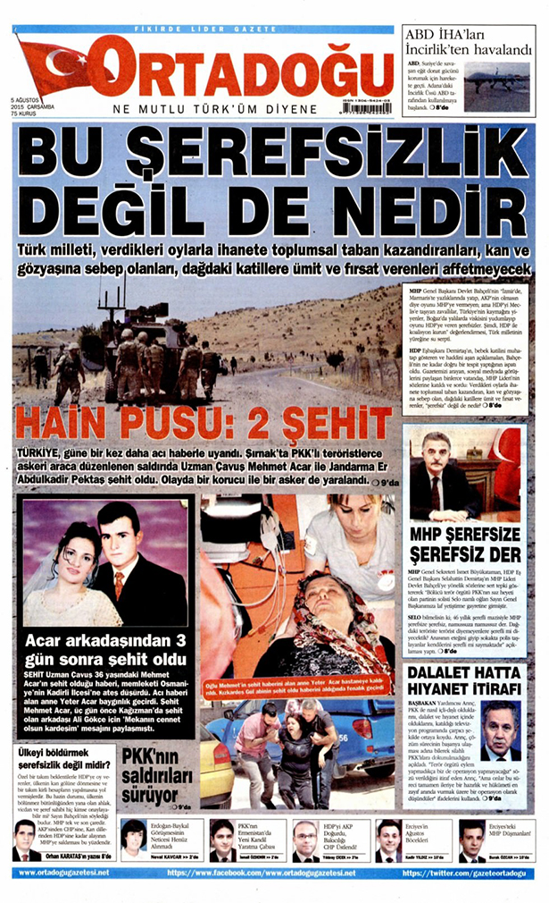 Gazeteler bugün ne yazdı? - 4