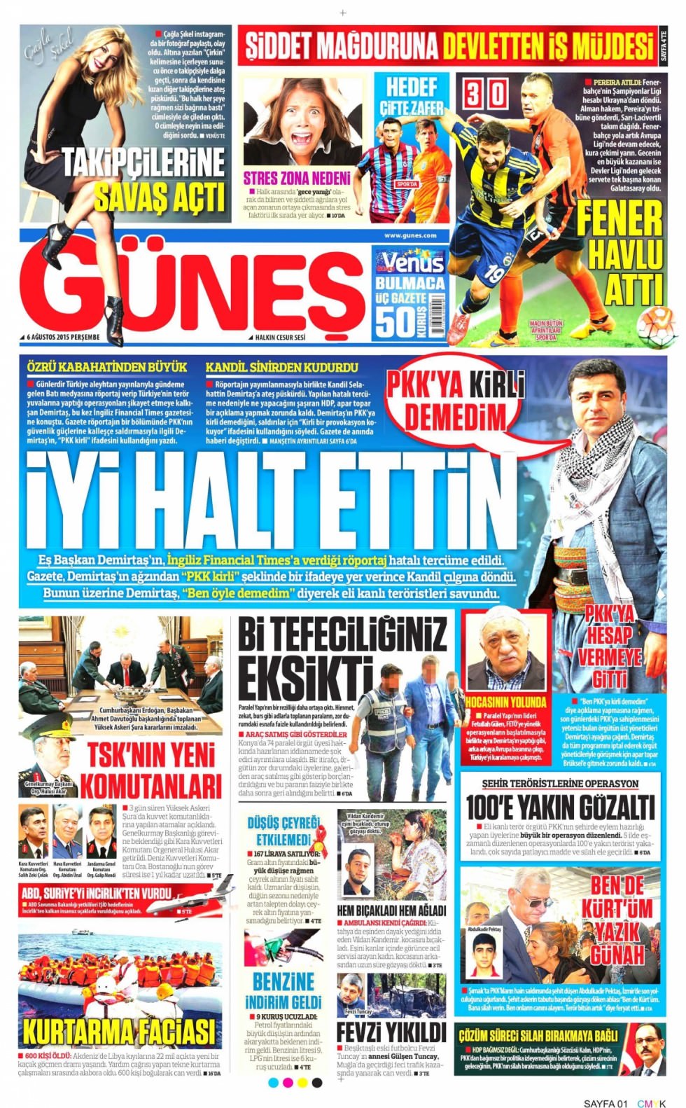 Gazeteler bugün ne yazdı? - 15