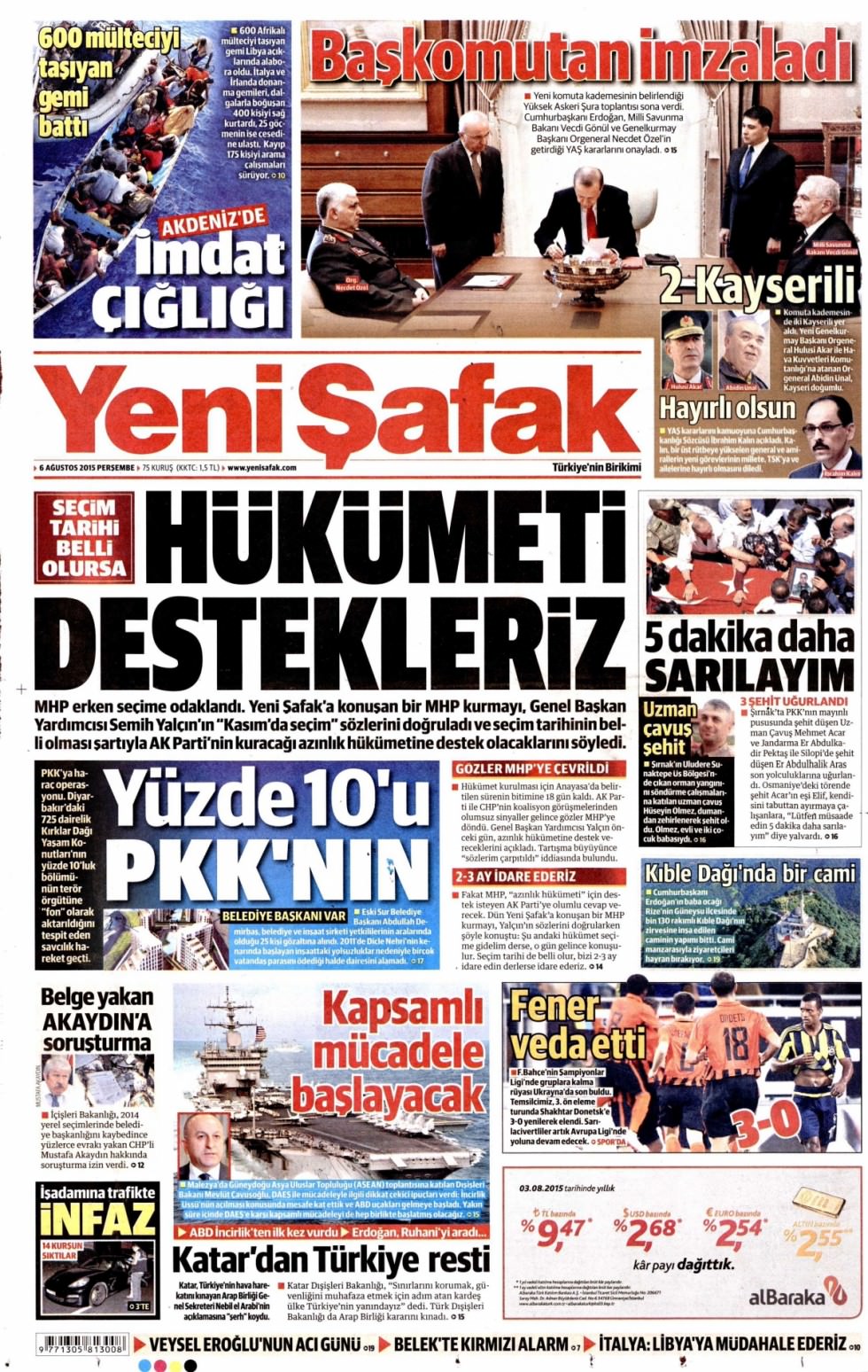 Gazeteler bugün ne yazdı? - 6