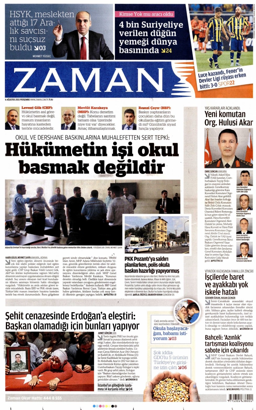 Gazeteler bugün ne yazdı? - 19