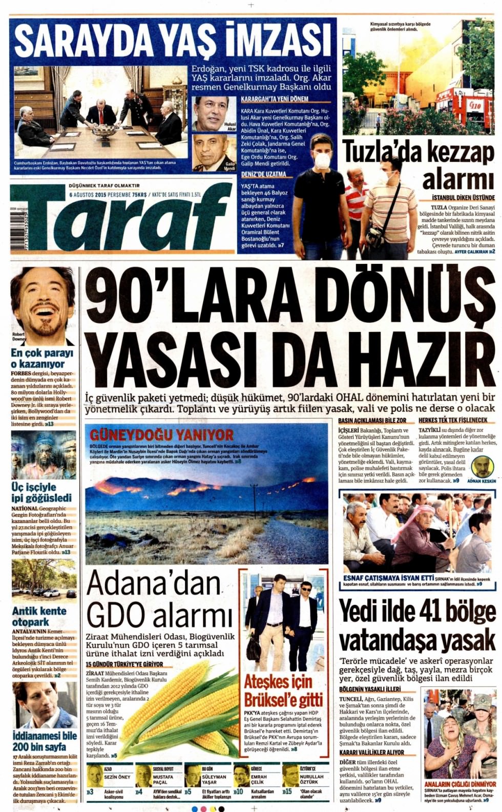 Gazeteler bugün ne yazdı? - 5