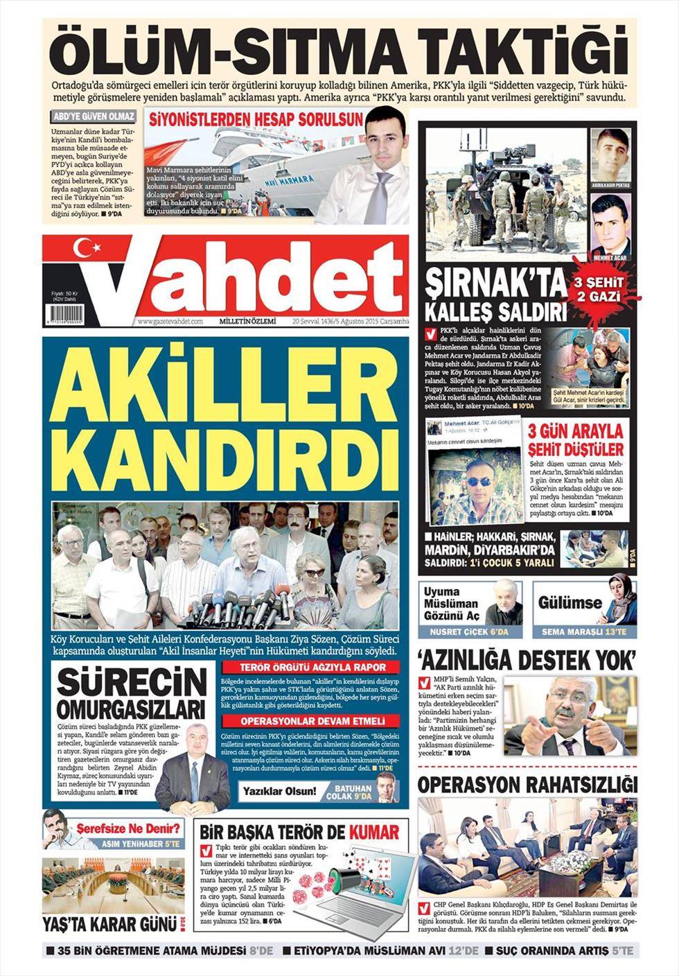 Gazeteler bugün ne yazdı? - 16