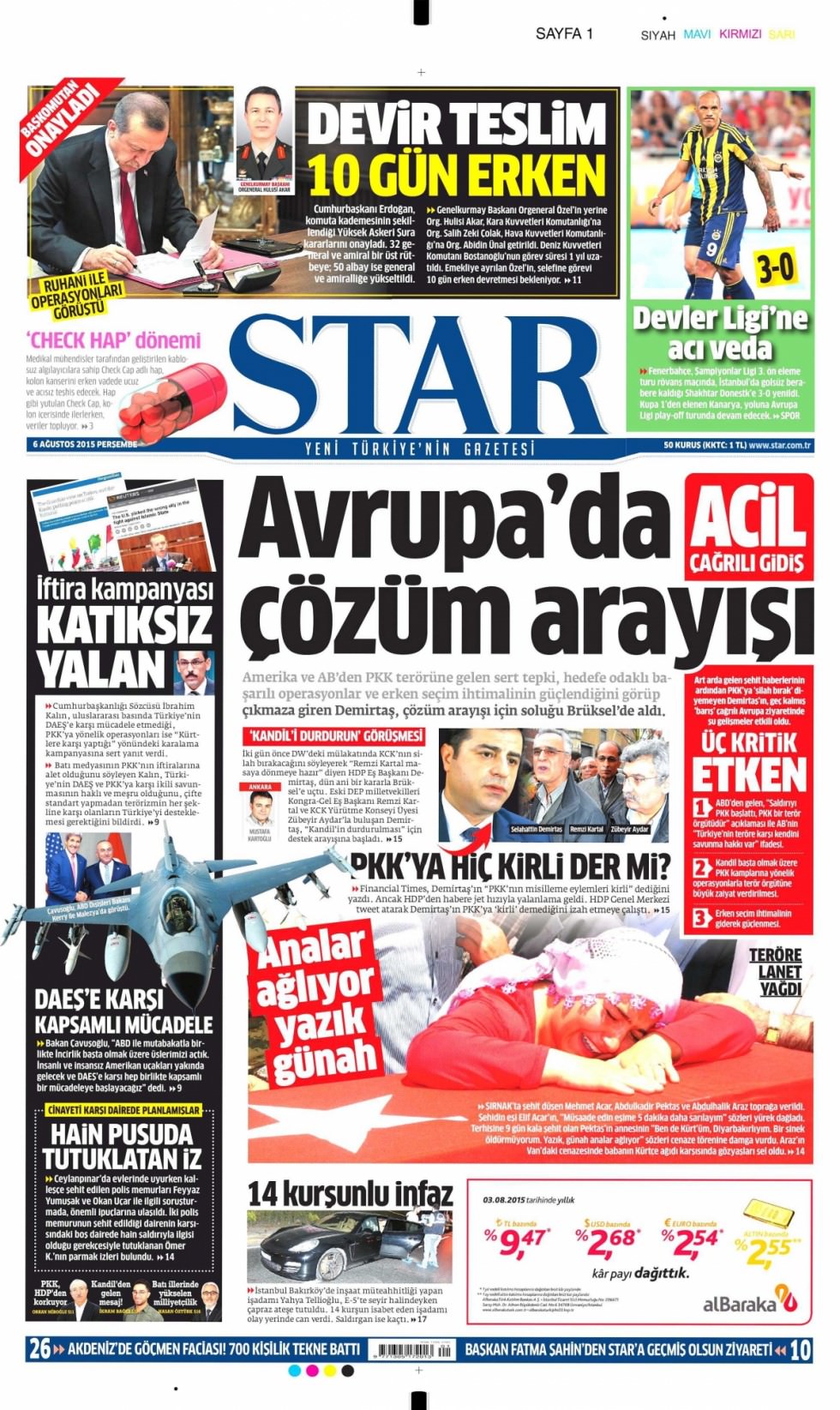 Gazeteler bugün ne yazdı? - 3