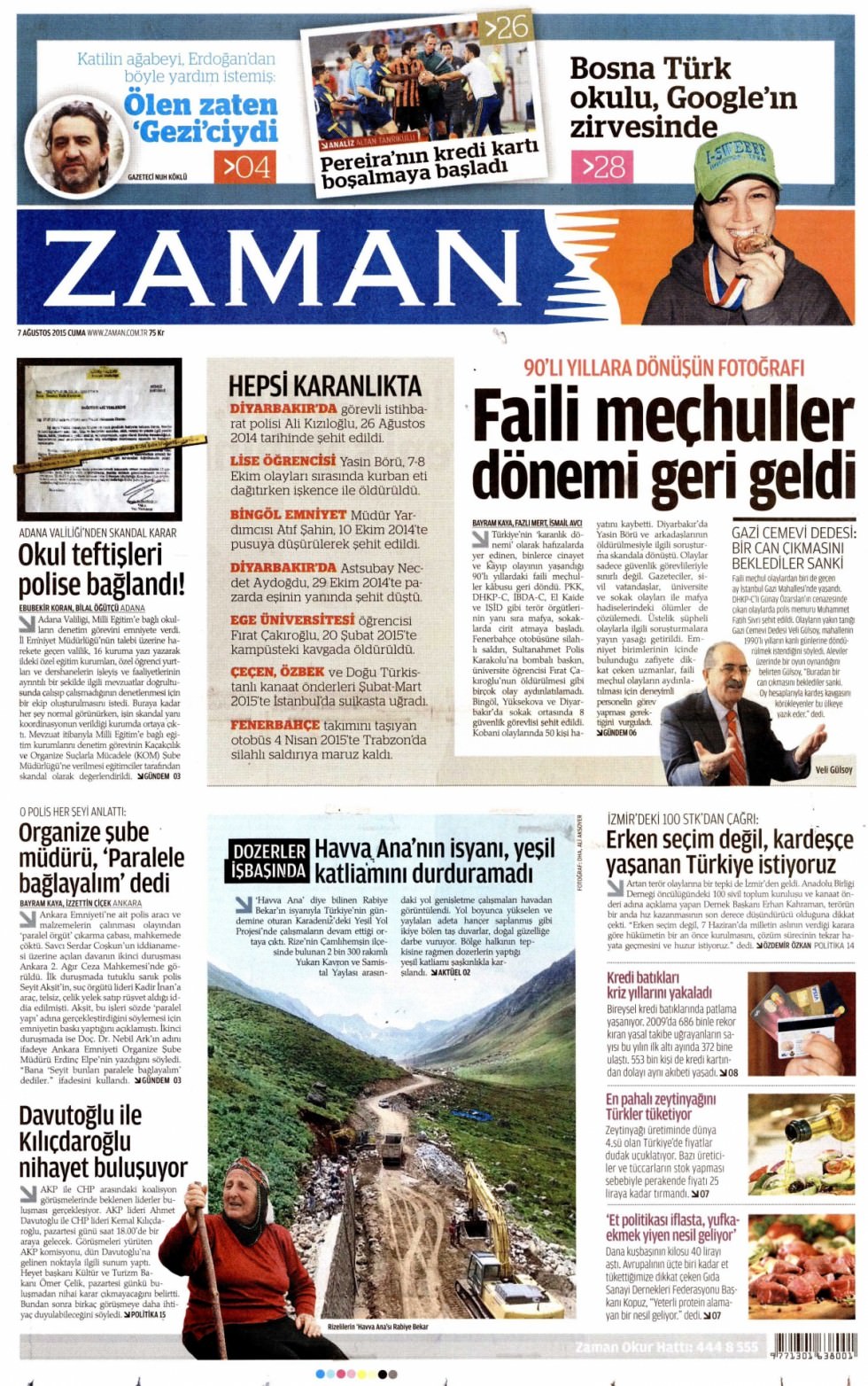 Gazeteler bugün ne yazdı? - 4