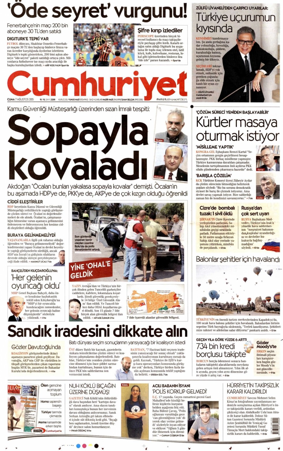 Gazeteler bugün ne yazdı? - 3