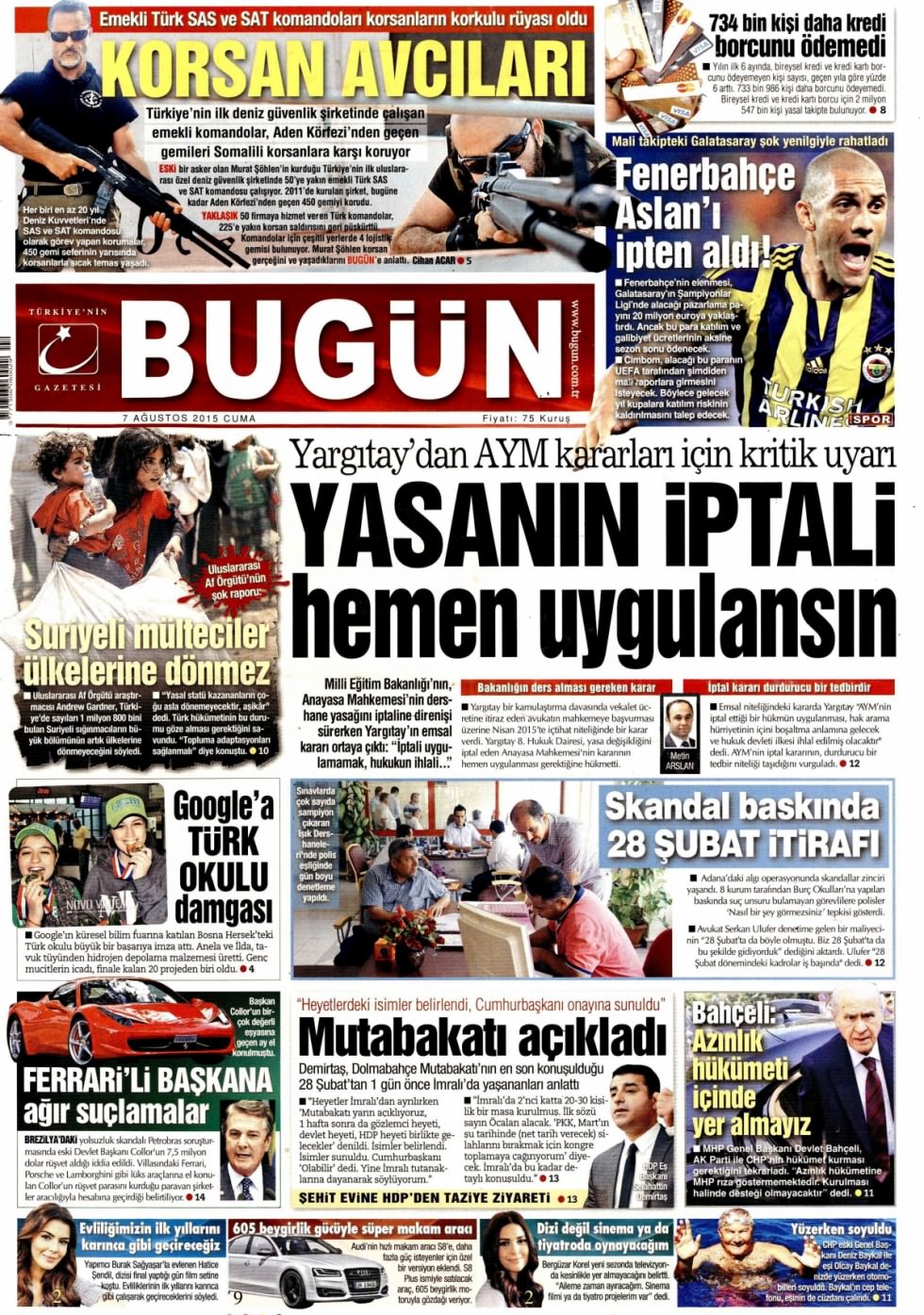 Gazeteler bugün ne yazdı? - 23