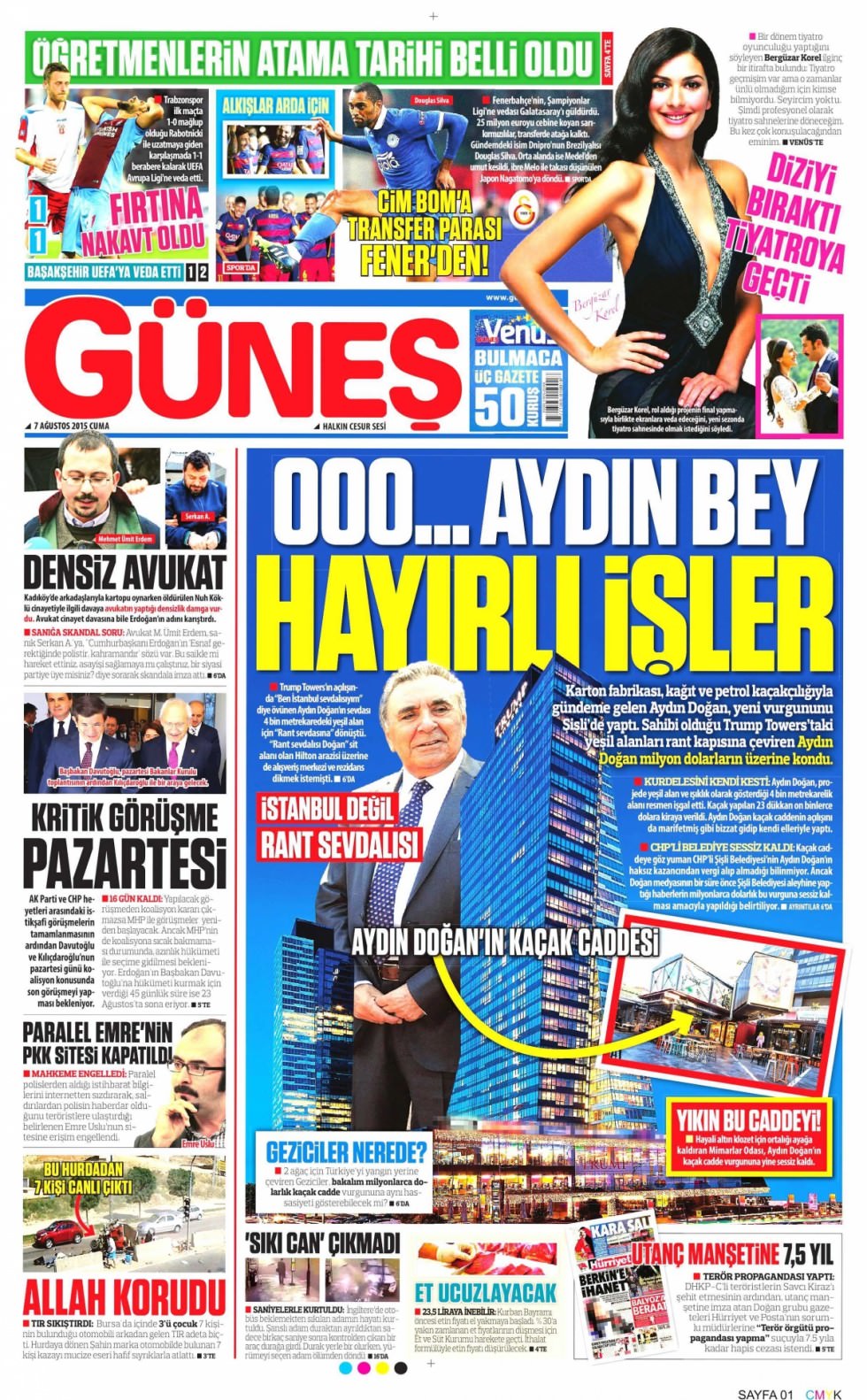 Gazeteler bugün ne yazdı? - 7