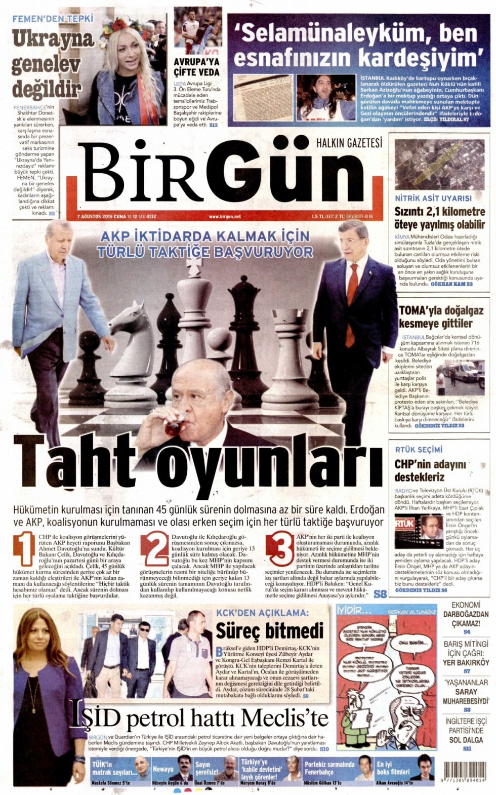 Gazeteler bugün ne yazdı? - 8