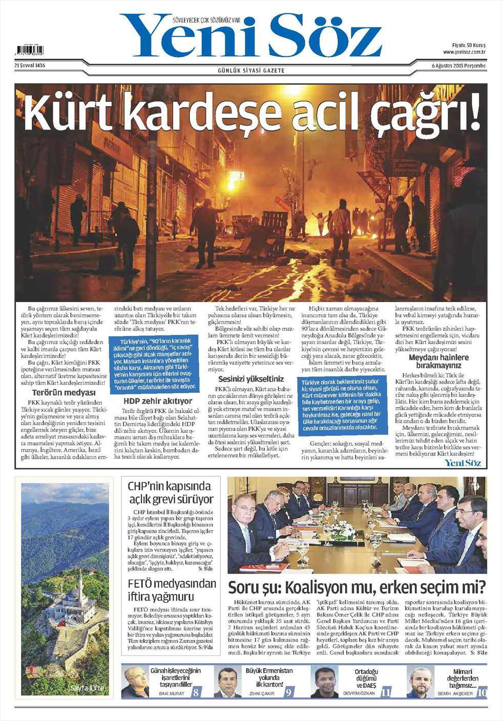 Gazeteler bugün ne yazdı? - 15