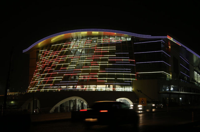Yeni Ankara Hızlı Tren Garı ışıklandırıldı - 10