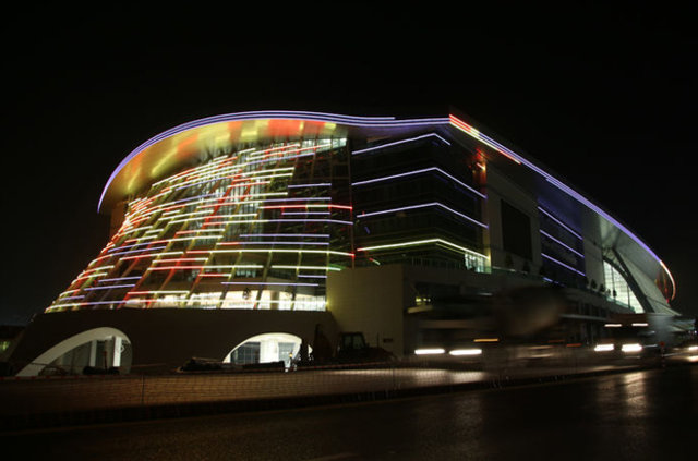 Yeni Ankara Hızlı Tren Garı ışıklandırıldı - 6