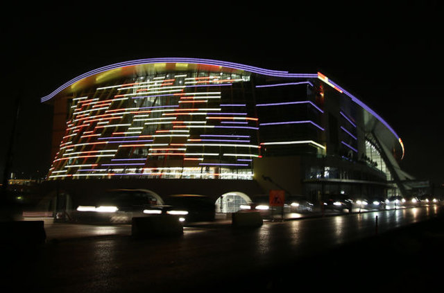Yeni Ankara Hızlı Tren Garı ışıklandırıldı - 1