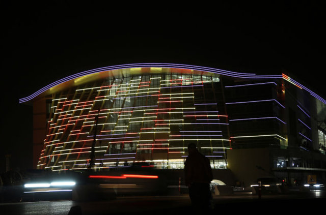 Yeni Ankara Hızlı Tren Garı ışıklandırıldı - 7