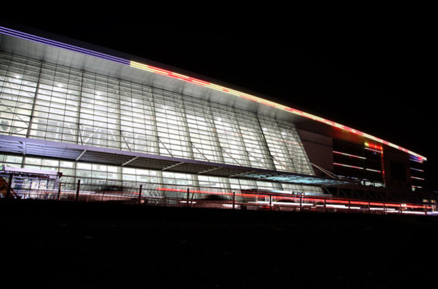 Yeni Ankara Hızlı Tren Garı ışıklandırıldı - 4