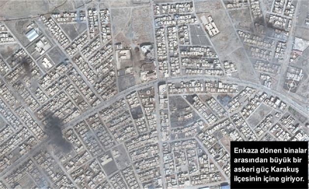 Musul'un uydudan çekilmiş fotoğrafları - 596