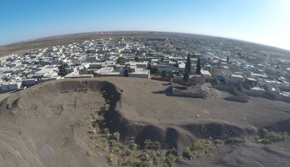 Dabık havadan görüntülendi - 1