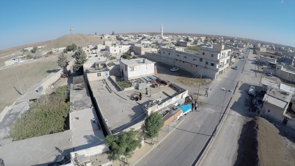 Dabık havadan görüntülendi - 5