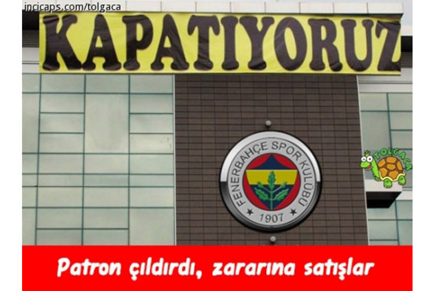Fenerbahçe yenildi, capsler patladı - 680