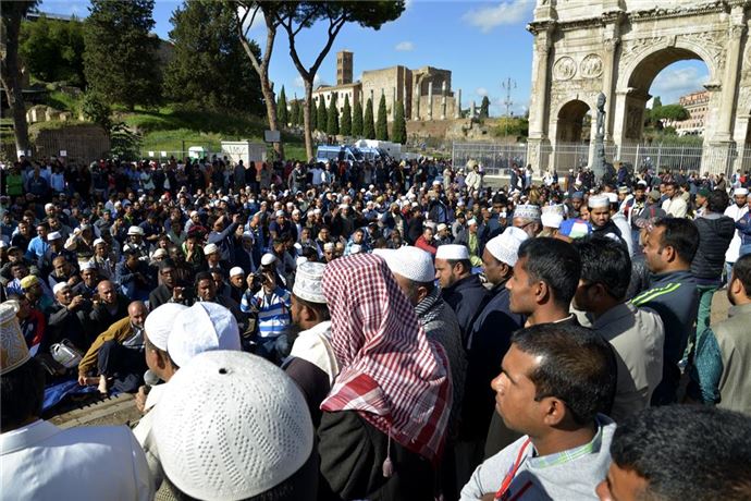 Roma'da Cuma namazı - 16