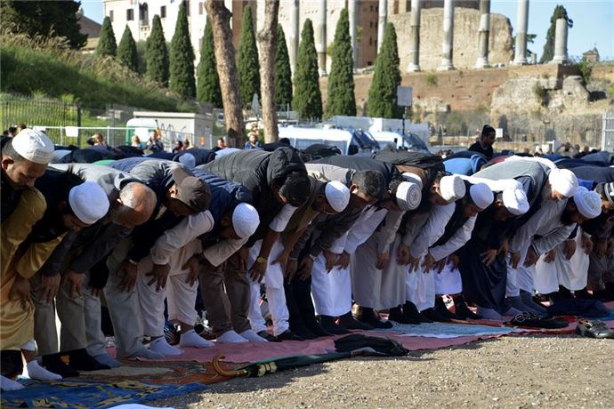 Roma'da Cuma namazı - 15