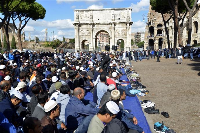 Roma'da Cuma namazı - 6
