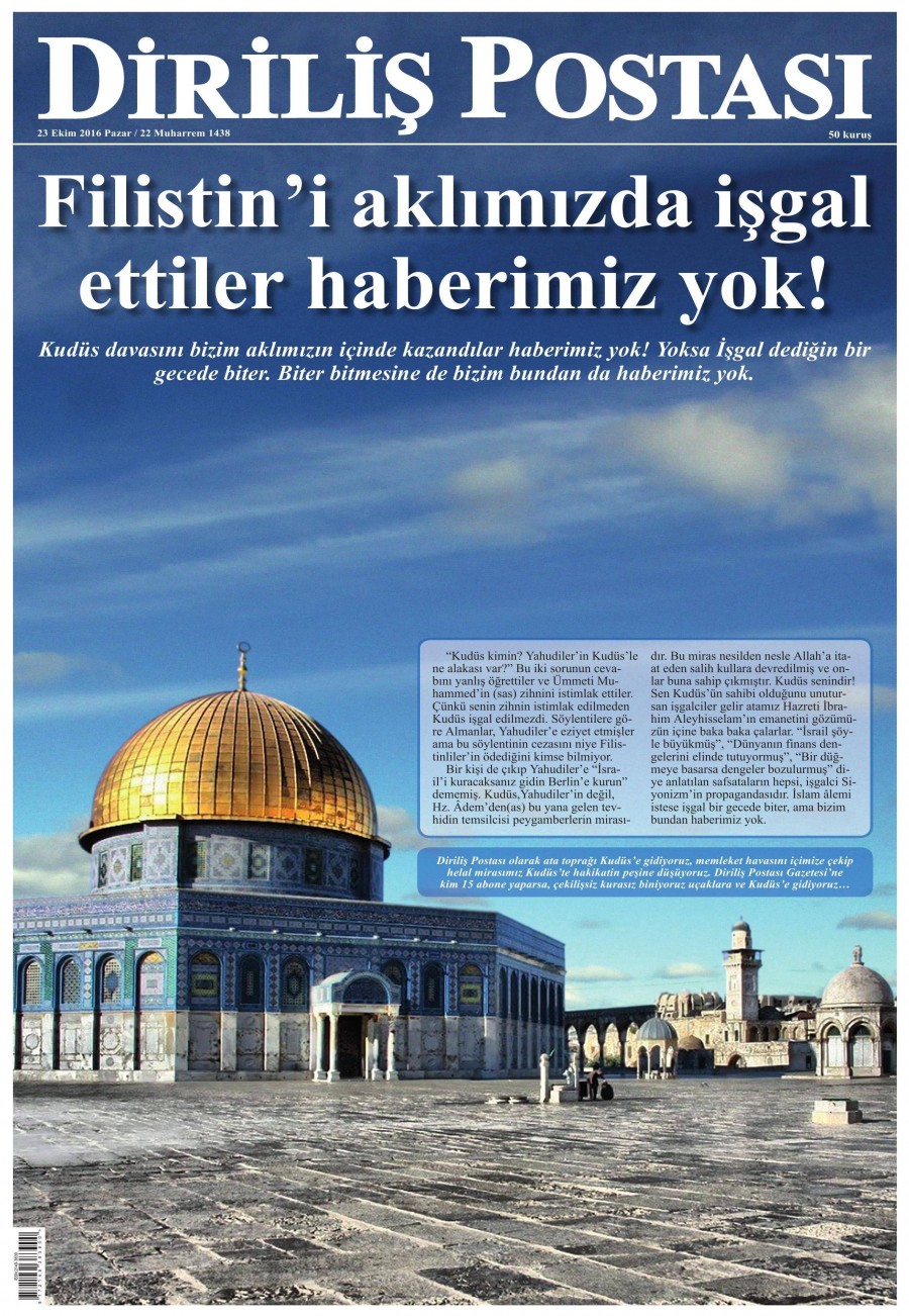 23 Ekim 2016 gazete manşetleri - 715