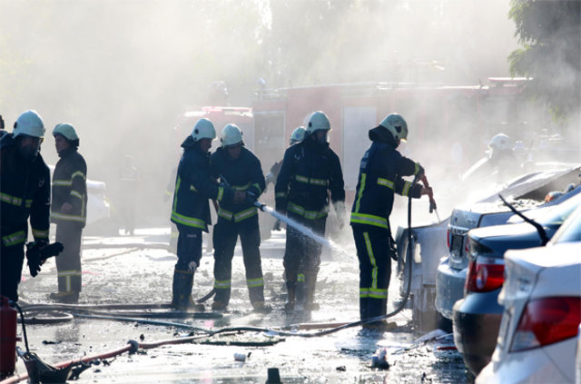 Antalya Ticaret ve Sanayi Odası otoparkında patlama - 517