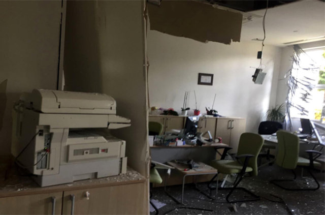 Antalya Ticaret ve Sanayi Odası otoparkında patlama - 637