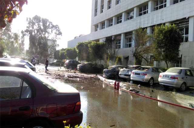 Antalya Ticaret ve Sanayi Odası otoparkında patlama - 550