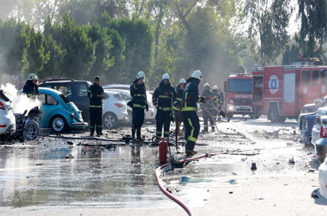 Antalya Ticaret ve Sanayi Odası otoparkında patlama - 793