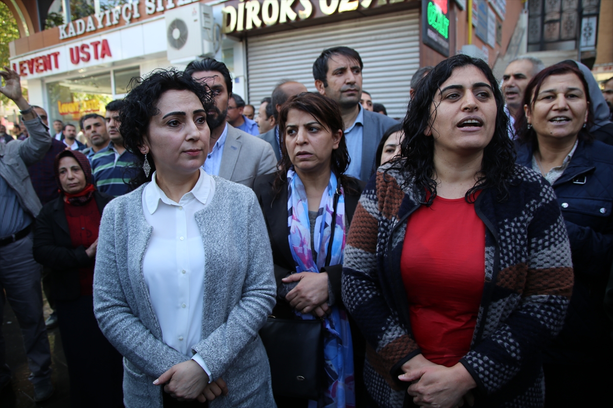 Diyarbakır'da HDP'li gruba esnaf tepkisi - 766