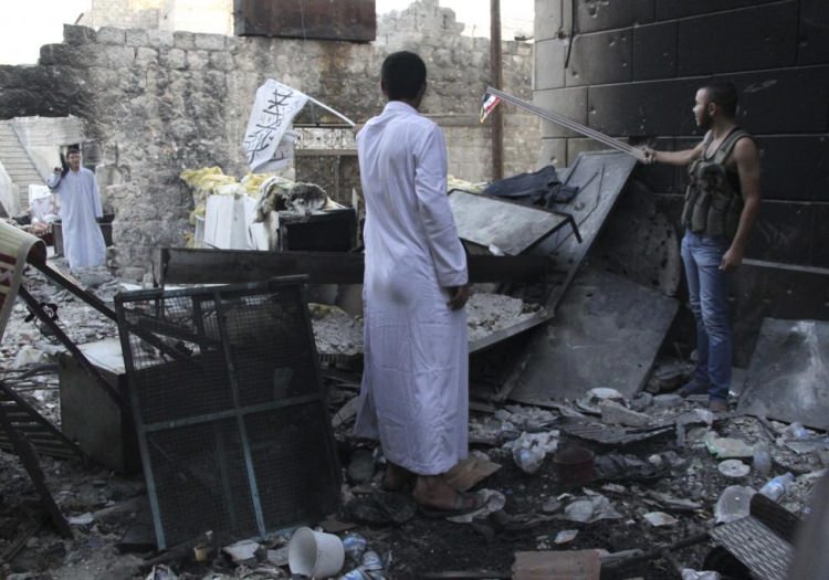 Suriye'de sığınak yapımı hız kazandı - 18