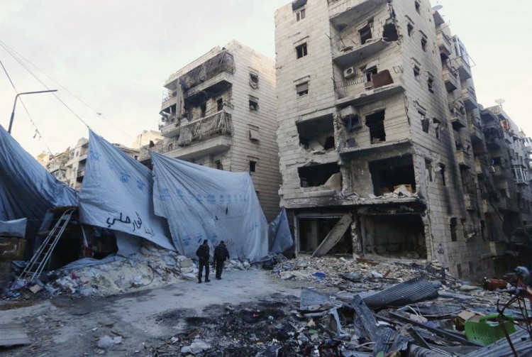 Suriye'de sığınak yapımı hız kazandı - 17