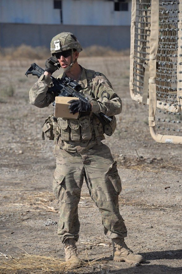 ABD askerleri ilk kez görüntülendi - 694