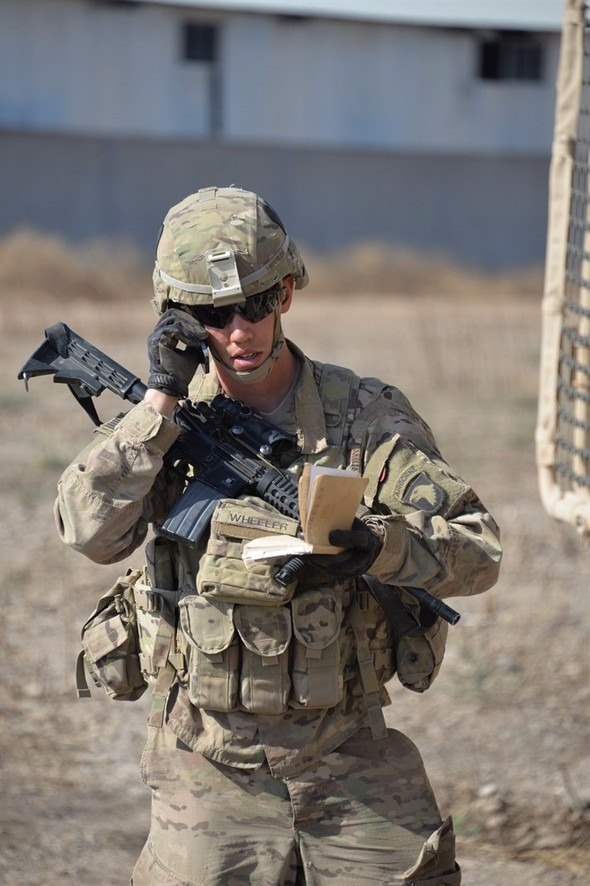 ABD askerleri ilk kez görüntülendi - 733